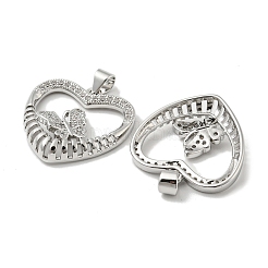 Стойки обшивки латунь микро проложить Циркон подвеску&nbsp;KK-F869-17P