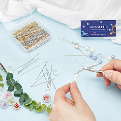 160 шт. 2 шт. штифтов с шарообразной головкой из нержавеющей стали марки 304 и 160 шт. шт. 2 шт. шт. штифтов с плоской головкой STAS-SC0007-74