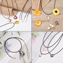 Вощеный шнур ожерелье материалы X-NCOR-T001-01