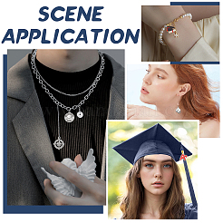 Подвески из сплава с эмалью выпускного сезона&nbsp;FIND-WR0012-32