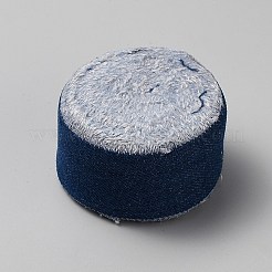 Джинсовая лента из полиэстера с бахромой длиной 5 ярд. OCOR-WH0070-266B