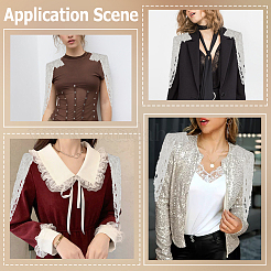 Модные полиэстеровые эполеты с кисточками&nbsp;FIND-WH20012-75A