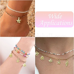 18шт 6 стиля подвески из сплава со стразами&nbsp;FIND-CJ0004-03