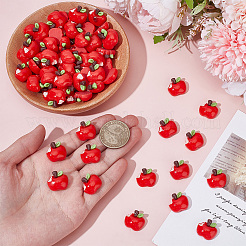 Кабошоны из непрозрачной смолы&nbsp;RESI-ME0001-25