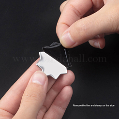 201 нержавеющая сталь сердце штампованные пустые бирки подвески STAS-PH0018-77