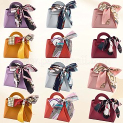 12 шт. сумка из искусственной кожи 6 цветов ABAG-CL0001-03