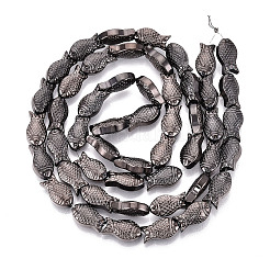 Стеклянные бусины с гальваническим покрытием  EGLA-T025-03A