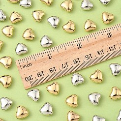 120шт 2 цвета пластиковые бусины ccb CCB-YW0001-58