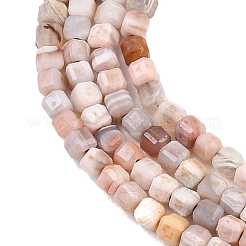 Нити из натуральных розовых бусин ботсванского агата&nbsp;G-G345-A02-2.5mm