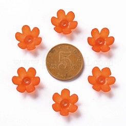 Матовые акриловые колпачки из бисера&nbsp;MACR-S371-07A-726