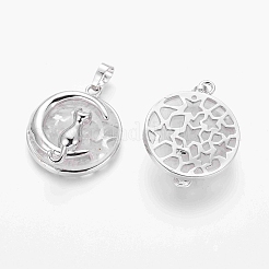 Кулоны для котят из натурального кварца&nbsp;G-J386-B07