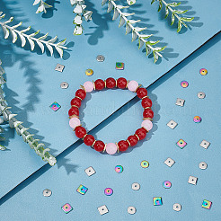 60 шт. 6-х стилевые ионно-покрытие (IP) 304 нержавеющая сталь разделительные бусины&nbsp;STAS-DC0004-97