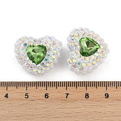 Полимерная Клей Гласс горный хрусталь бисер CLAY-NH0001-13F