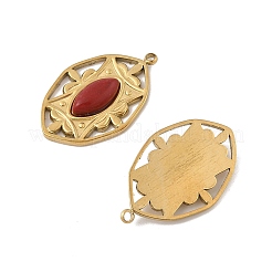 Подвески из натурального сердолика (окрашенные и нагретые) STAS-P380-18G-01