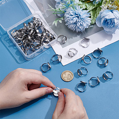 Регулируемые кольца для пальцев из нержавеющей стали 304&nbsp;STAS-UN0019-42P