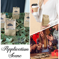 50 шт. прямоугольные бумажные пакеты для выпечки CARB-SP0001-05A-02