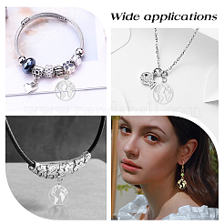 20 шт. подвески из нержавеющей стали 201 двух цветов STAS-UN0029-86