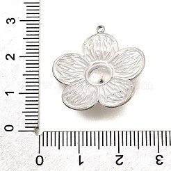 Подвески из нержавеющей стали 304 в виде цветка STAS-M123-01PG