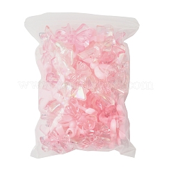 70шт 7 стиля непрозрачные и прозрачные акриловые бусины&nbsp;MACR-FS0002-14