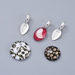 Тибетский сплав стиля клей-на плоской прокладки поручительств&nbsp;X-TIBEP-AB3348Y-S