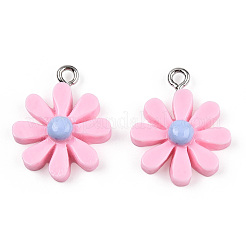 Подвески из непрозрачной смолы&nbsp;RESI-WH0037-01D