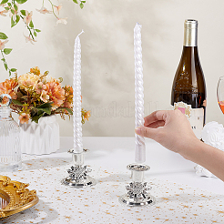 Подсвечники из цинкового сплава&nbsp;AJEW-GA0009-58S