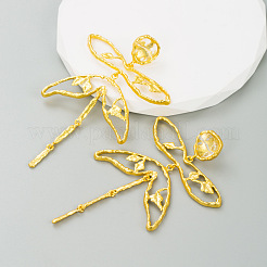 Сплав болтающиеся серьги стержня&nbsp;WG85C04-01