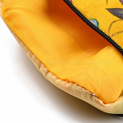 Мешочки на молнии из ткани в китайском стиле с цветочным узором для хранения ювелирных изделий&nbsp;LS-AJEW-D063-01J