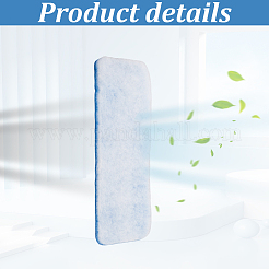 4 шт. целлюлозный хлопковый фильтр для автомобильных кондиционеров&nbsp;AJEW-GA0009-25B