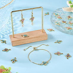 16 шт. подвески-соединители из сплава со стразами&nbsp;ALRI-TA0001-40