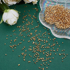 3000шт латунные обжимные бусины&nbsp;KK-ME0003-36