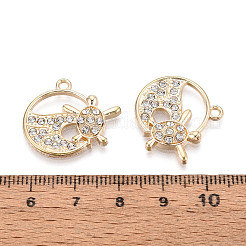 Подвески из сплава и страза FIND-N008-07KCG