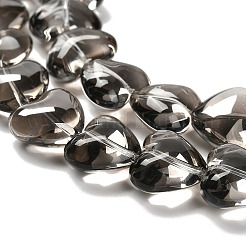 Стеклянные бусины с гальваническим покрытием &nbsp;X-EGLA-B008-01A-PL02