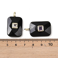 Природные подвески обсидиана&nbsp;LS-G-I391-03G-12