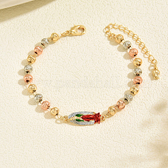 Элегантные латунные цепочные браслеты&nbsp;XP3569