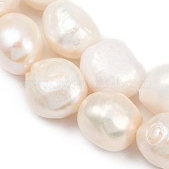 Нити из натурального культивированного пресноводного жемчуга PEAR-P064-20O-02A