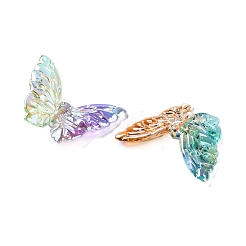 Прозрачные акриловые бусины с УФ-покрытием&nbsp;PACR-D288-20