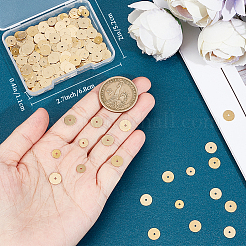 450шт 2 стиля латунные распорные бусины&nbsp;KK-CN0002-49