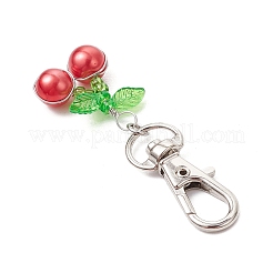 Подвесные украшения из вишневой медной проволоки&nbsp;HJEW-JM03024-02