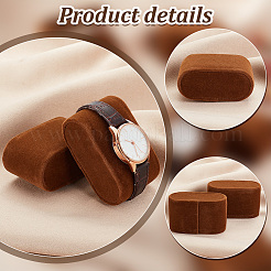 Дисплей ювелирных изделий подушки бархатного браслета BDIS-WH0002-14