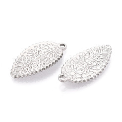 Подвески в форме листьев из нержавеющей стали 304&nbsp;STAS-T069-40P