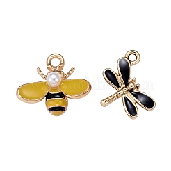 Подвески из сплава с покрытием из светлого золота ENAM-ZZ0001-05