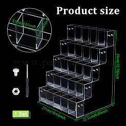 5-уровневый акриловый органайзер для маркеров&nbsp;ODIS-WH0043-190A