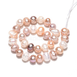 Нити из натурального культивированного пресноводного жемчуга PEAR-N013-05C-04