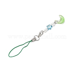 4 шт. Звезда с луной HJEW-JM04413