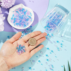 1110шт набор стеклянных бусин для гальванопокрытия EGLA-YW0001-71