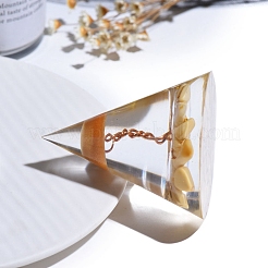 Украшения из оргонитовой смолы в виде конуса PW-WG26A83-01