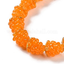 Бусы лэмпворк ручной работы LAMP-Q036-05E