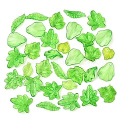 210шт 7 стиля прозрачные акриловые подвески&nbsp;OACR-FP0001-18