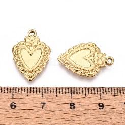 Оправы для подвесок из нержавеющей стали 304 в виде кабошонов&nbsp;STAS-T067-03G